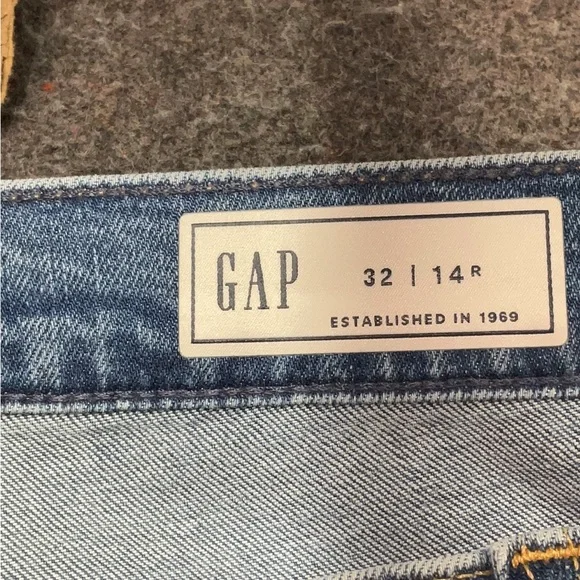 Women's Blue Wide-Leg Jeans - Picture 6 of 7